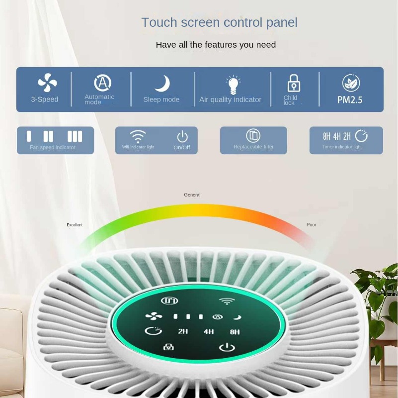 Smart Home Air Purifier with A – обзор и цена Smart Home Control