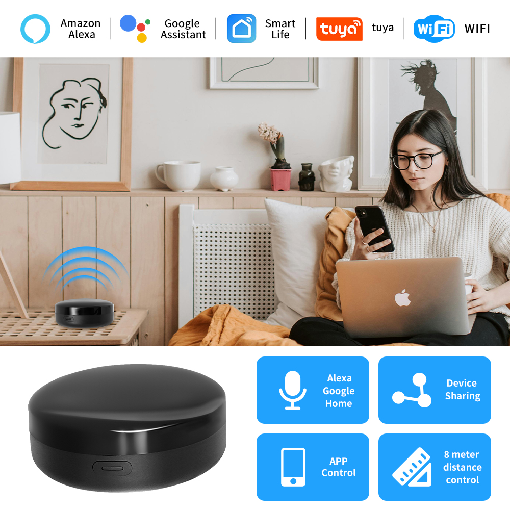 YFK Tuya WiFi Universal IR Rem – обзор и цена Smart Home Wifi Hub