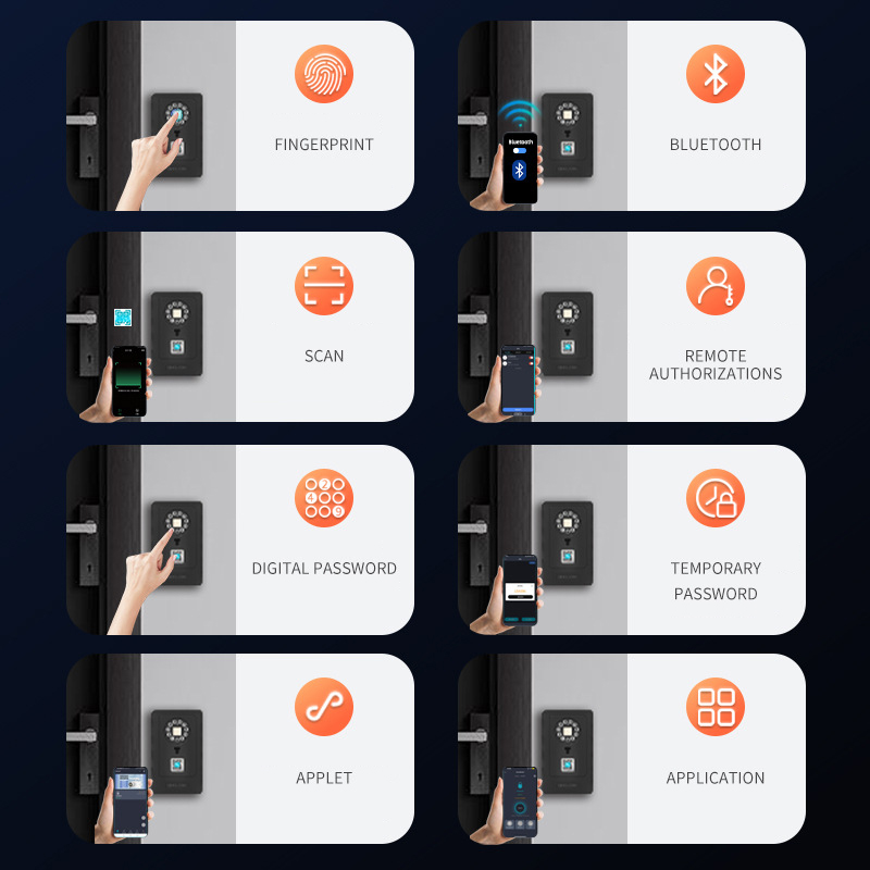 Intelligent Padlock Hang Desig – обзор и цена Smart Home Door Lock