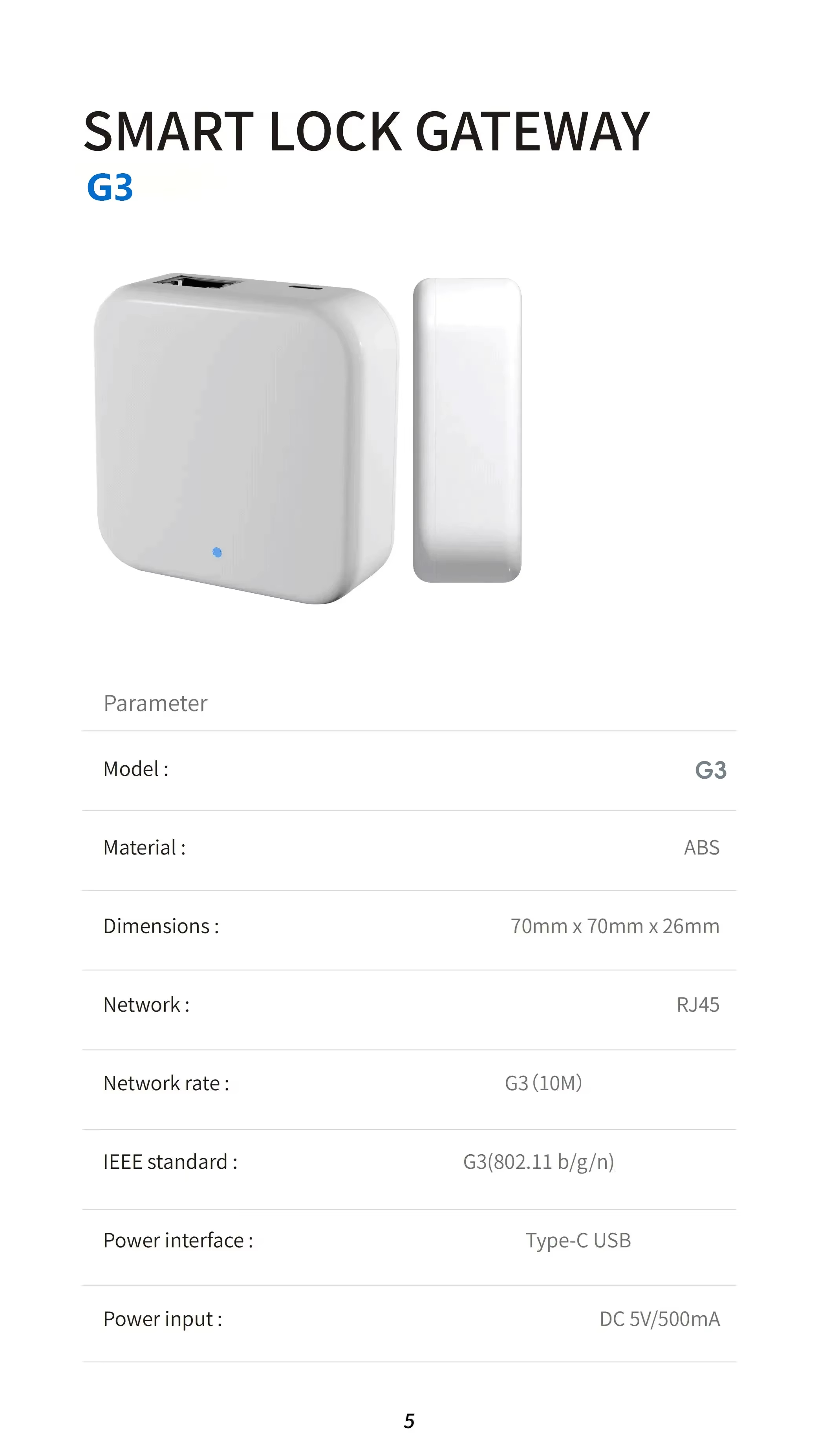 TTLOCK Gateway G2 G3 Bluetooth – обзор и цена Smart Home Wifi Hub