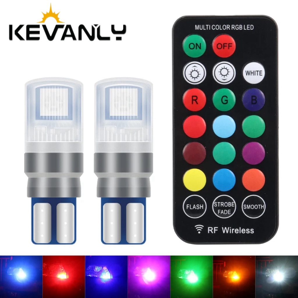 Remote Control With 2pcs RGB T – обзор и цена Voice Control Light Bulb