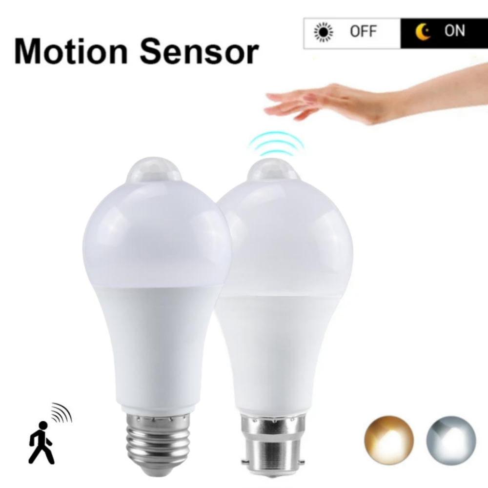 PIR Motion Sensor LED Light Bu – обзор и цена Voice Control Light Bulb