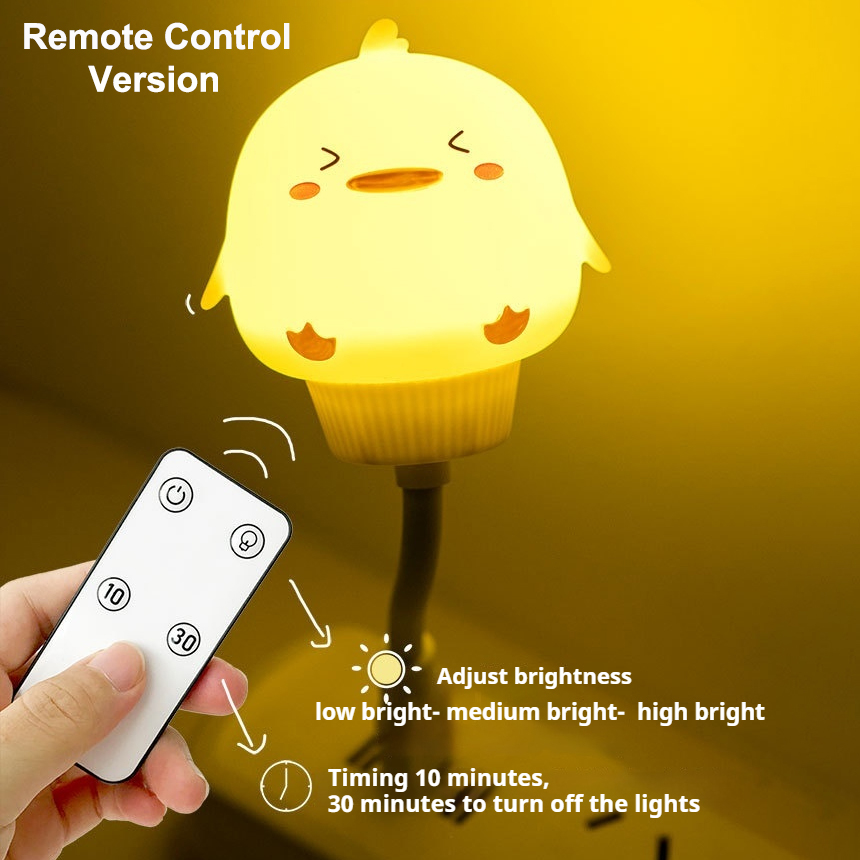USB Night Light LED Cute Carto – обзор и цена Voice Control Light Bulb