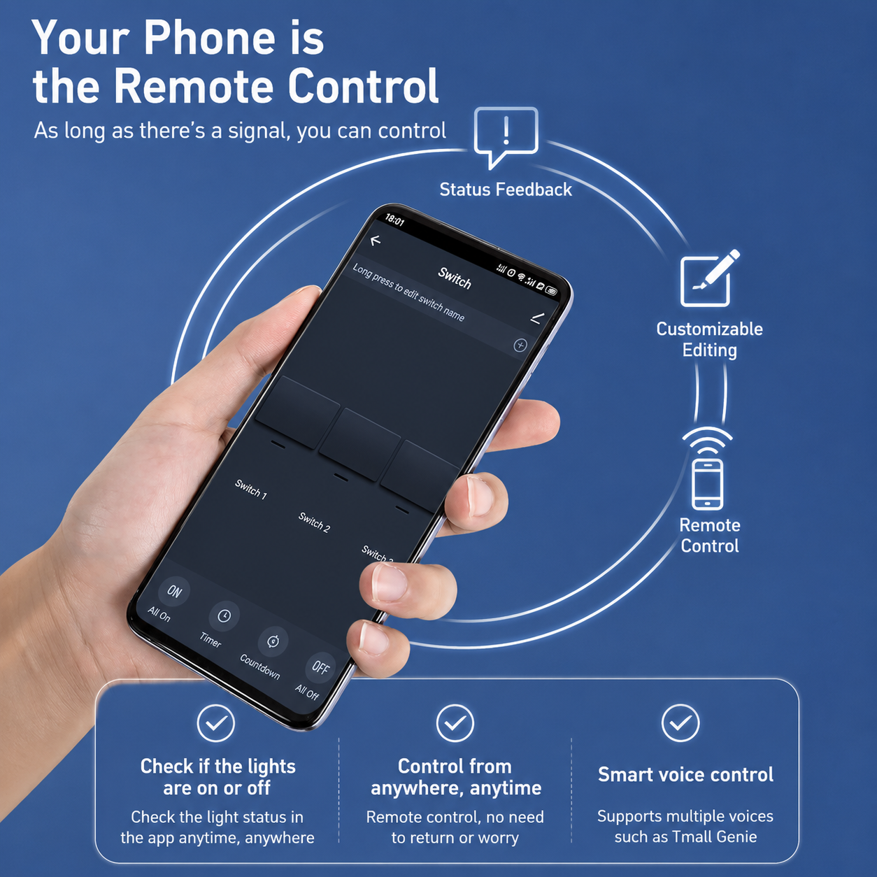 Tuya US Standard Touch Light S – обзор и цена Smart Home Switch
