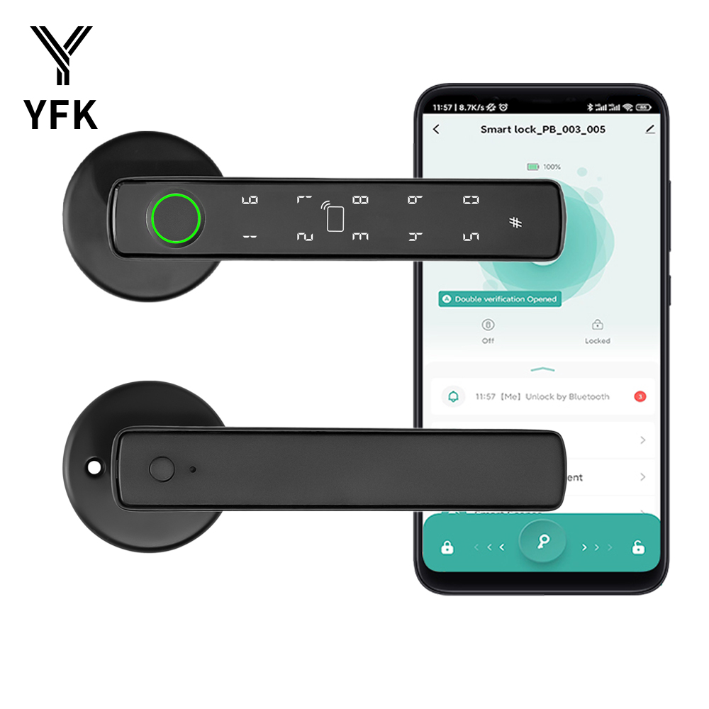 Tuya Bluetooth Smart Fingerpri – обзор и цена Smart Home Door Lock