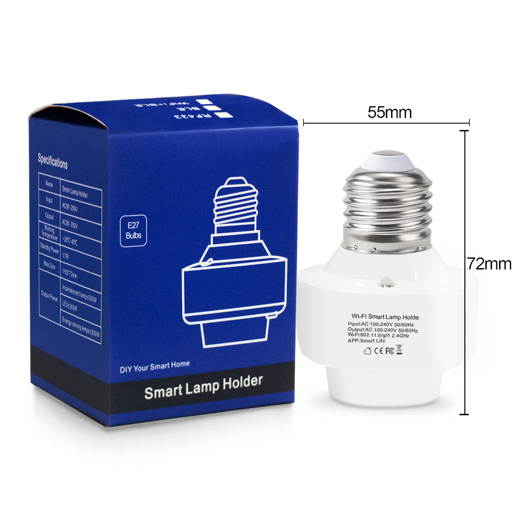 Tuya Smart E27 Socket Switch A – обзор и цена Smart Home Switch