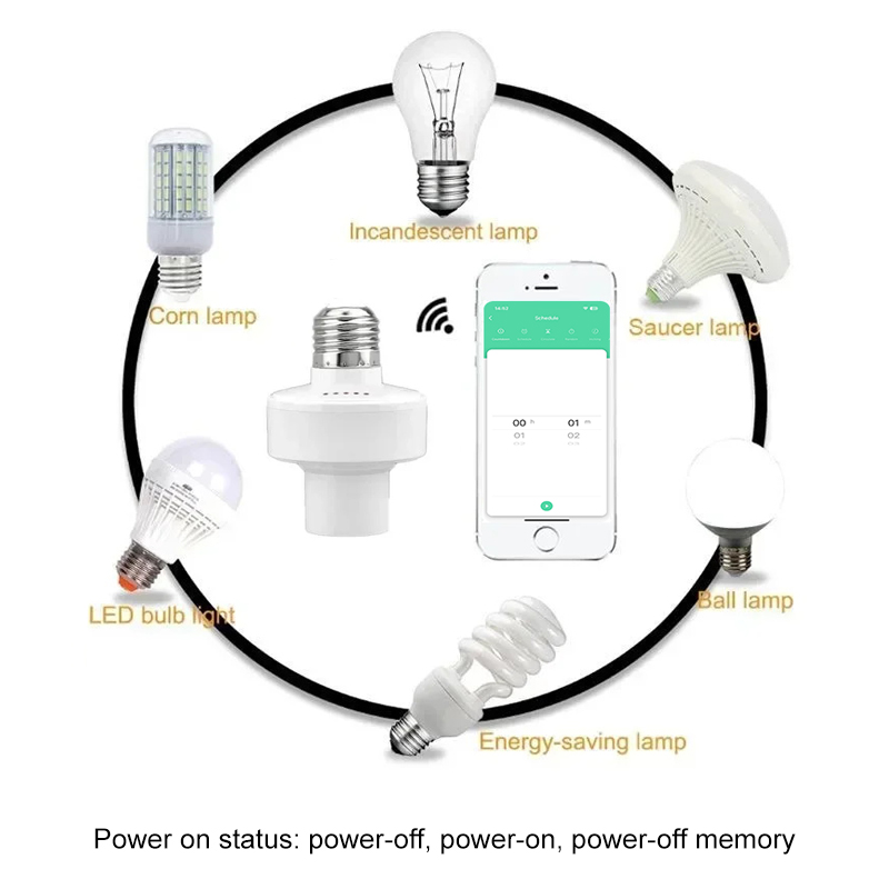 Tuya Smart E27 Socket Switch A – обзор и цена Smart Home Switch