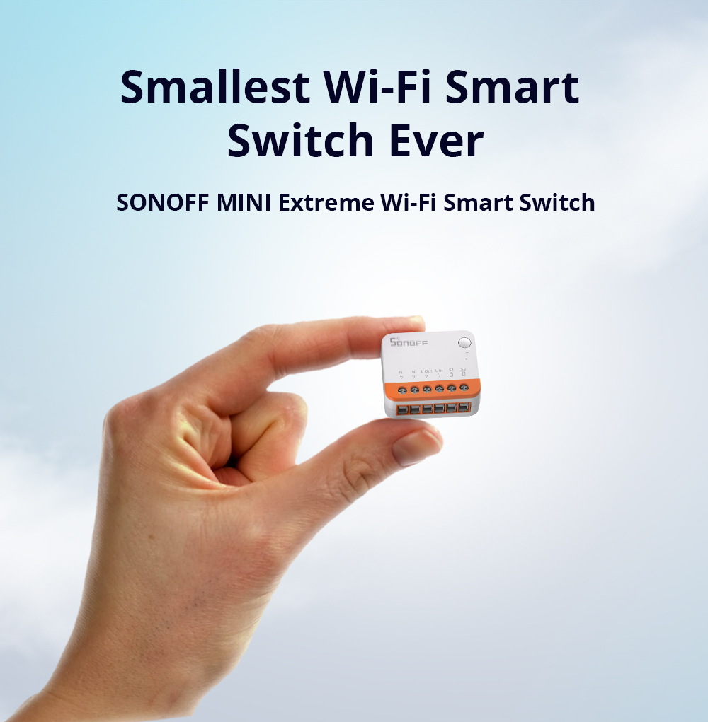 Sonoff Mini R4 Extreme Wifi Sm – обзор и цена Smart Home Switch